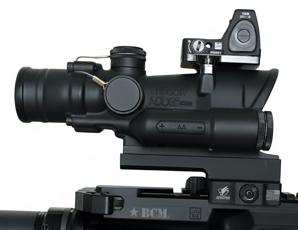 米軍放出品実物 Trijicn ACOGピカニティーレイルアダプター中古品1 Trijicon ACOG 4x32 LED | T.REX ARMS